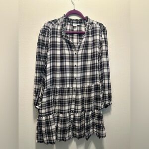 Women’s Gap Plaid Flannel Dress